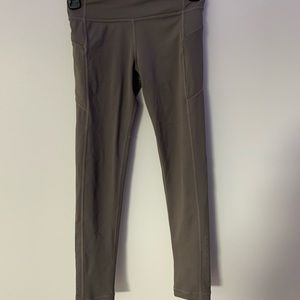 Kids Dark Grey/Tan Athleta Leggings! 🖤